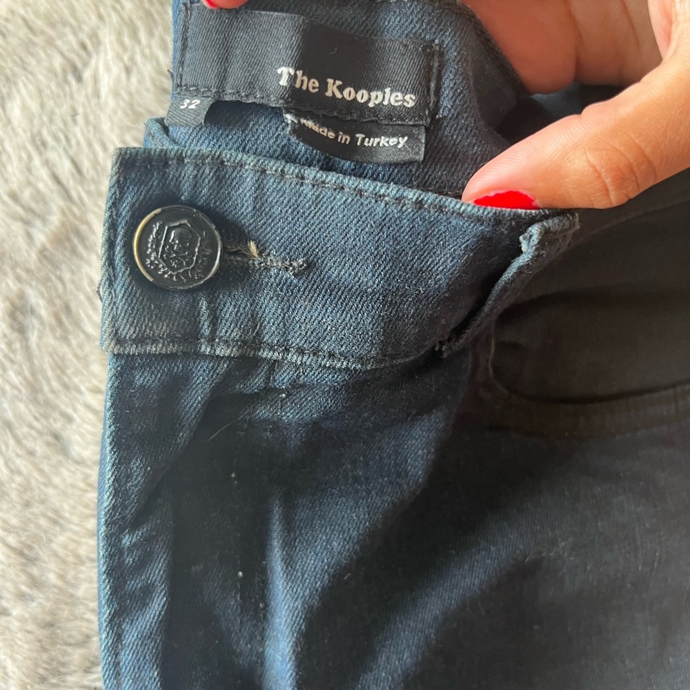The Kooples Men's Dark Blue Skinny Jeans